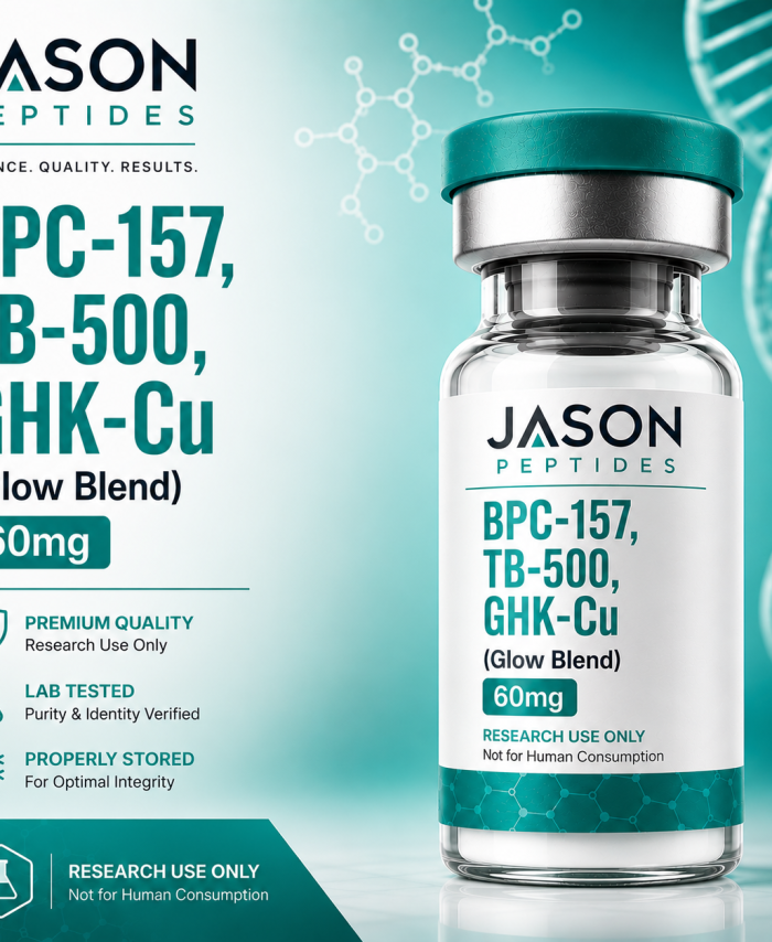 BPC-157, TB-500, GHK-Cu (Glow Blend) 60mg